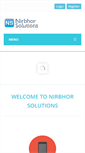 Mobile Screenshot of nirbhor.com
