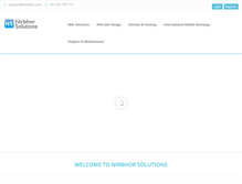 Tablet Screenshot of nirbhor.com